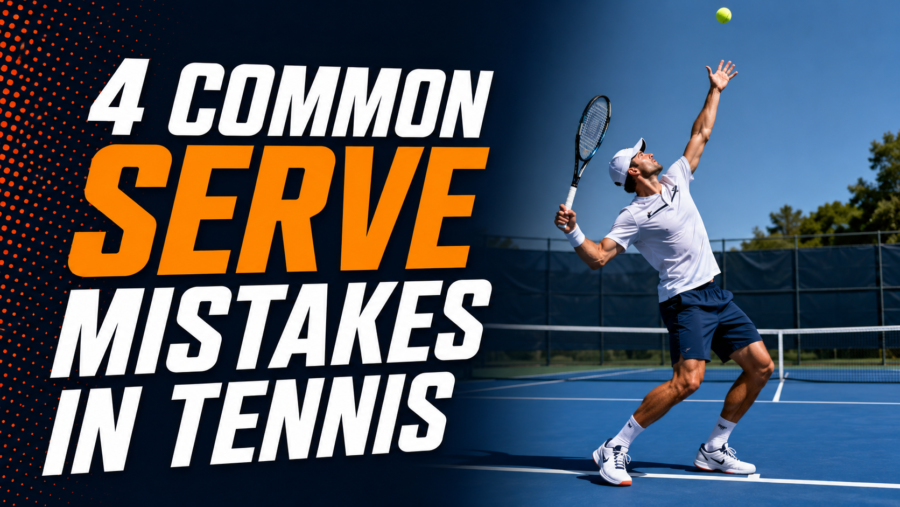 4 Common Serve Mistakes in Tennis