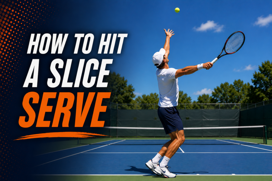 How to hit a Slice Serve in Tennis