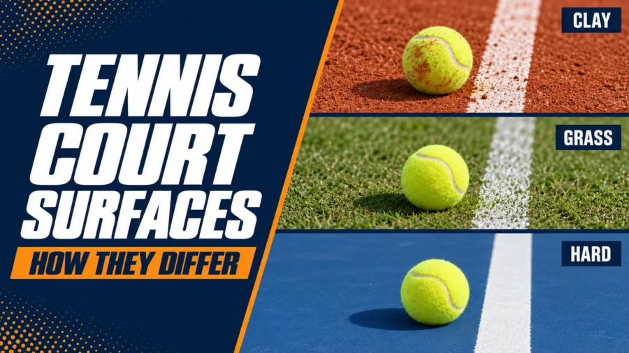 How Do Tennis Court Surfaces Differ