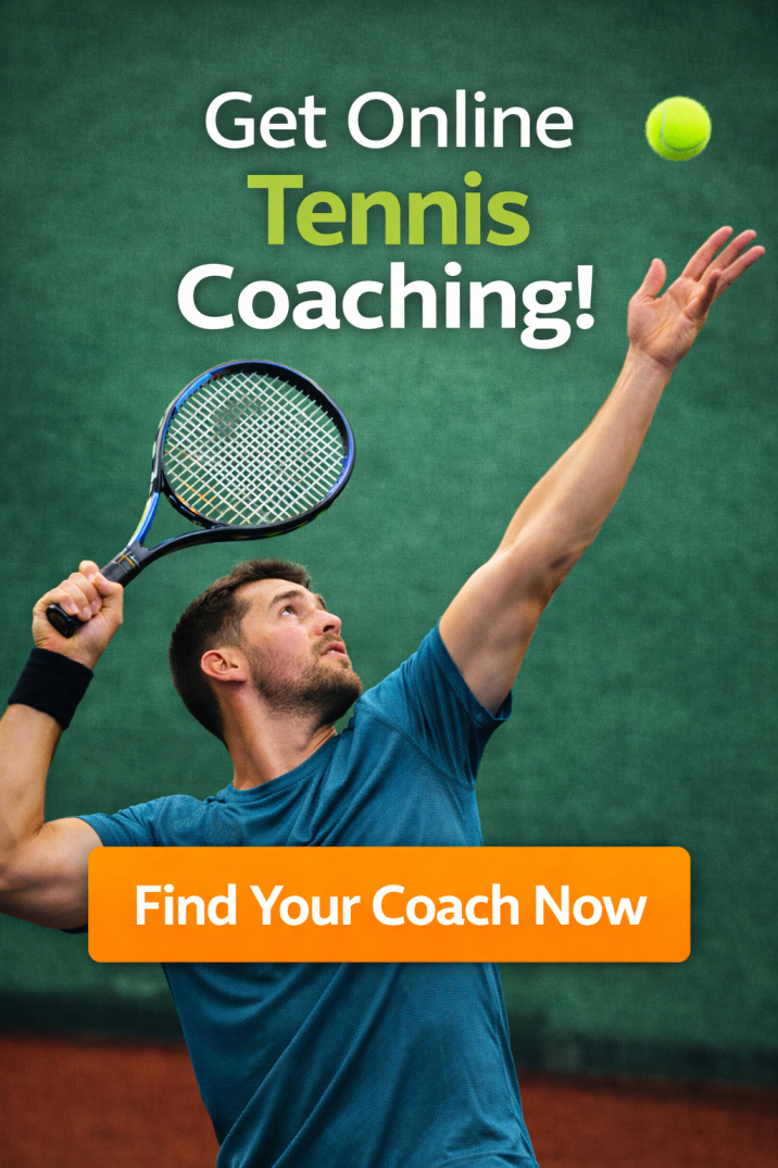 Get online tennis coaching