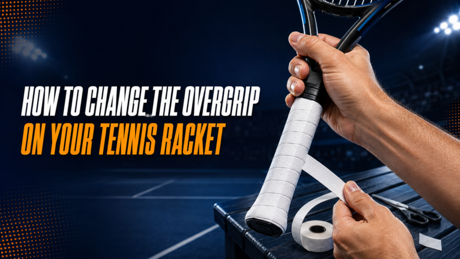 How to change the Overgrip on Your Tennis Racket