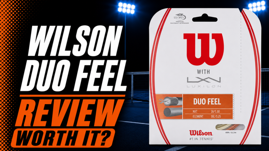 Wilson Duo Feel Element 1.25 + NXT 16 Tennis String Review