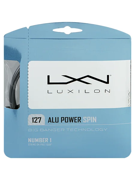 Luxilon ALU Power Spin tennis string