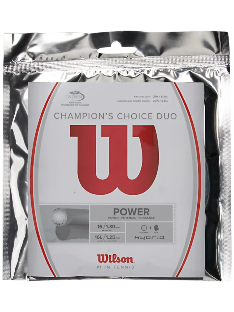 Wilson Champion's Choice Hybrid tennis string