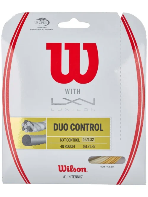 Wilson Duo Control 4GR & NXT Control tennis string