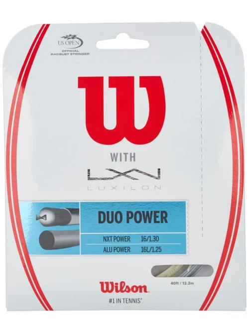 Wilson Duo Power Alu Power & NXT power tennis string