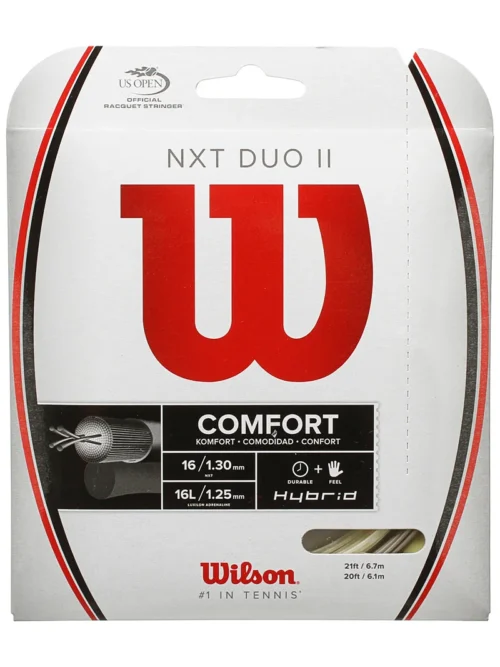 Wilson NXT Duo 2 Hybrid tennis string