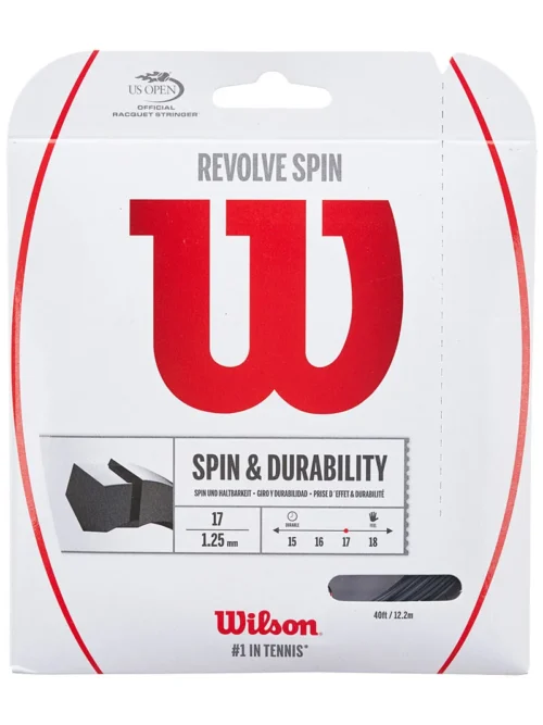 Wilson Revolve Spin tennis string