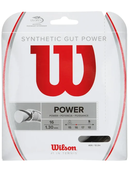 Wilson Synthetic Gut Power tennis string