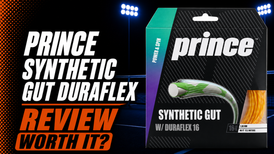 Prince Synthetic Gut Duraflex Tennis String Review