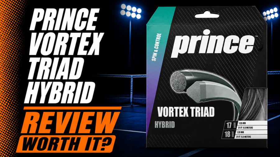 Prince Vortex Triad Hybrid Tennis String Review