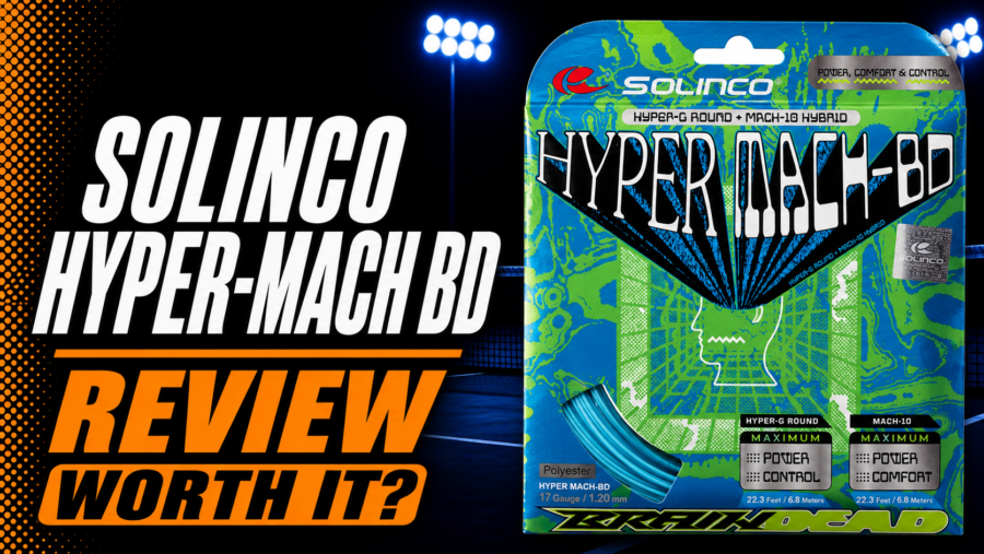 Solinco Hyper-Mach BD Hybrid Tennis String Review