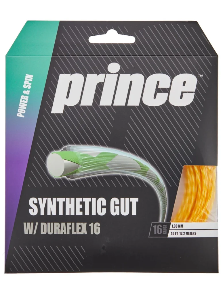 Prince Synthetic Gut Duraflex Tennis String