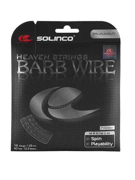 Solinco Barb Wire Tennis String Review