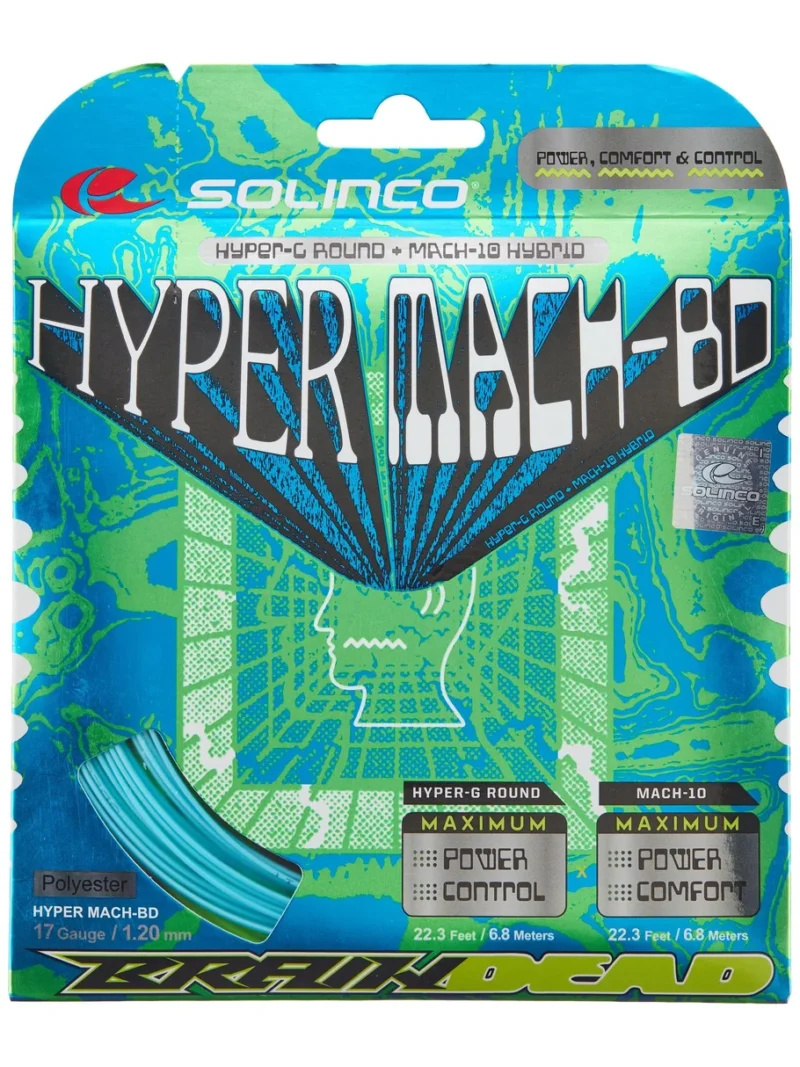 Solinco Hyper-Mach BD Hybrid Tennis String Review