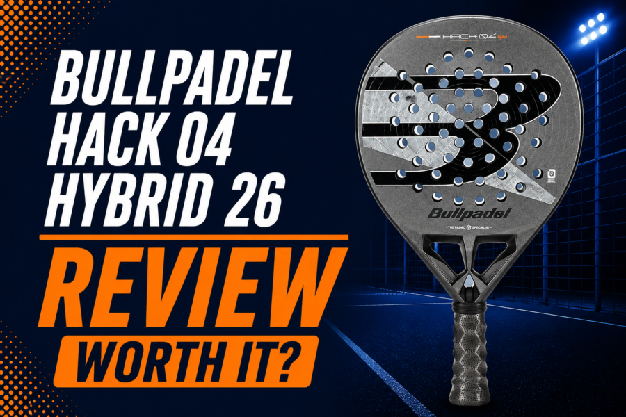 Bullpadel Hack 04 Hybrid 26 Racket Review