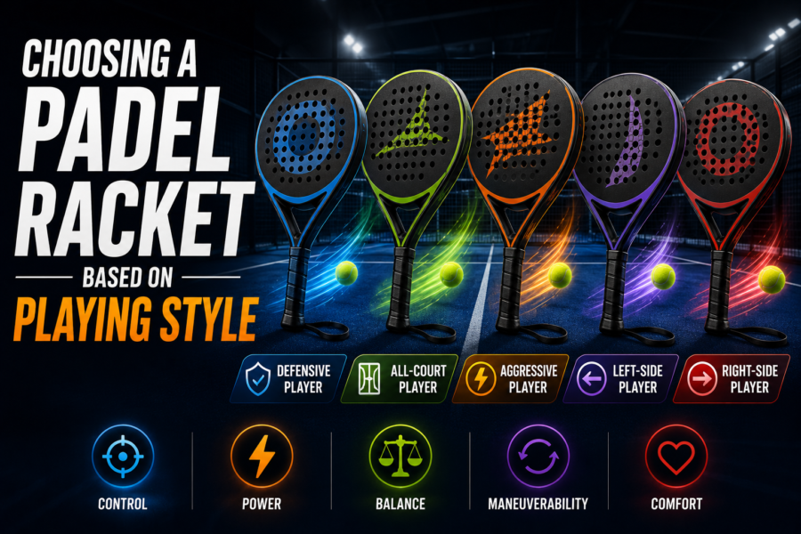 Choosing a Padel Racket Based on Playing Style