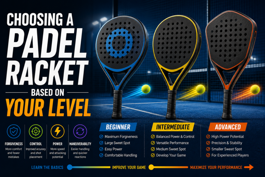 Choosing a Padel Racket Based on Your Level