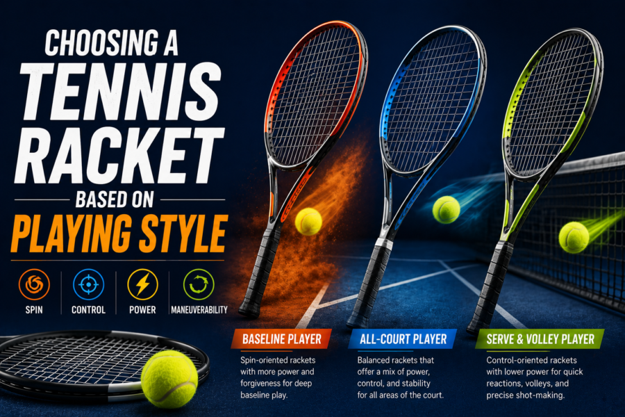 Choosing a Tennis Racket Based on Playing Style