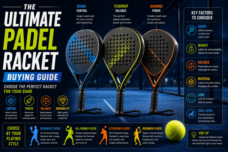 Ultimate Padel Racket Buying Guide
