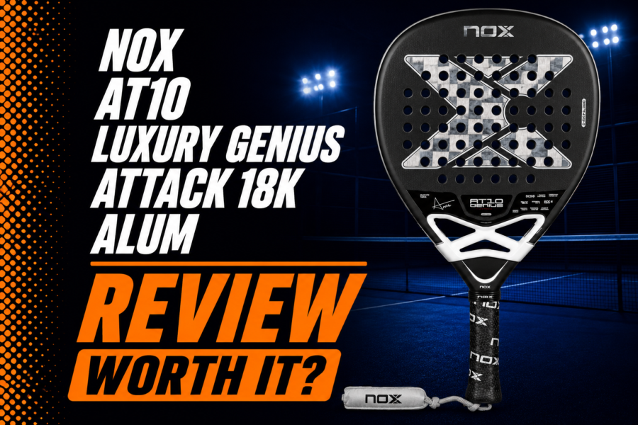 NOX AT10 Luxury Genius ATTACK 18K Alum Racket Review