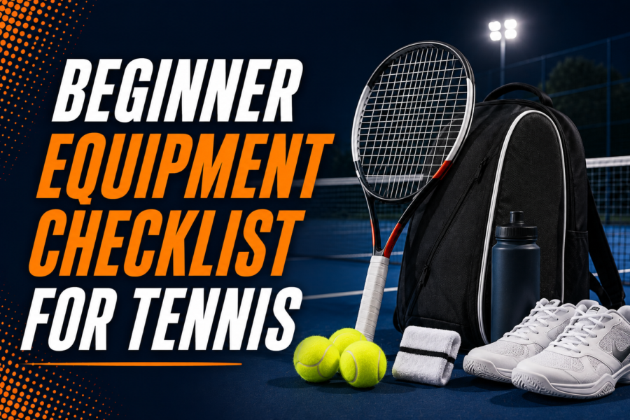 Beginner Equipment Checklist for Tennis