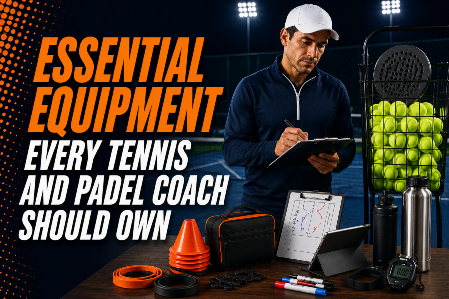 Essential Equipment Every Tennis and Padel Coach Should Own