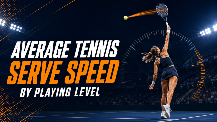Average Tennis Serve Speed by Playing Level