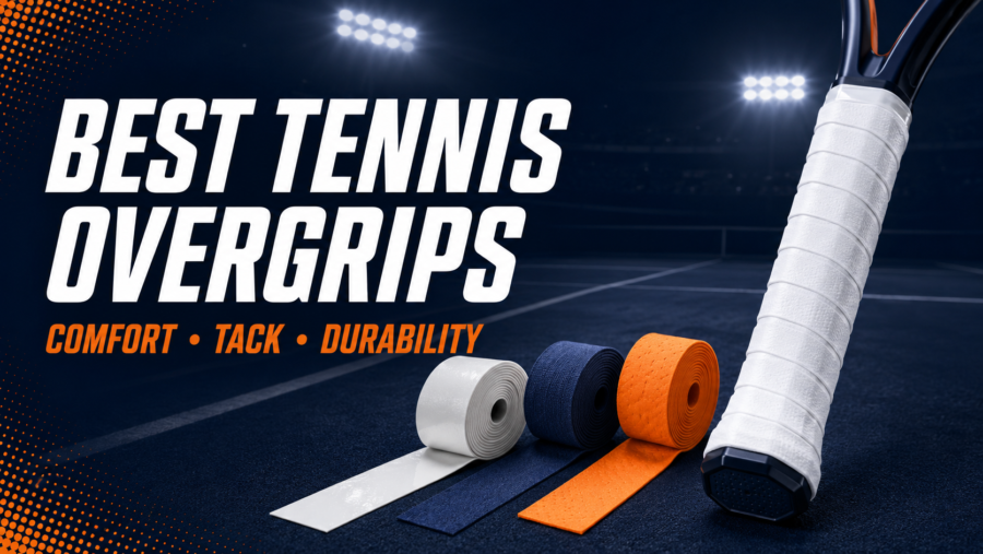 Best Tennis Overgrips for Comfort, Tack and Durability