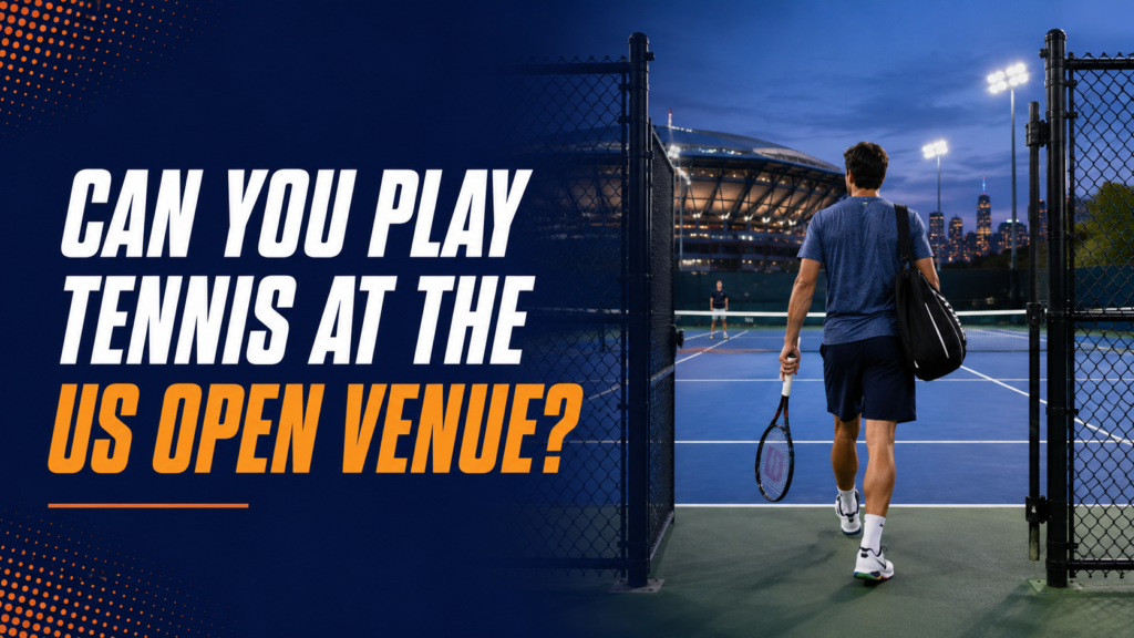 Can You Play Tennis at the US Open Venue