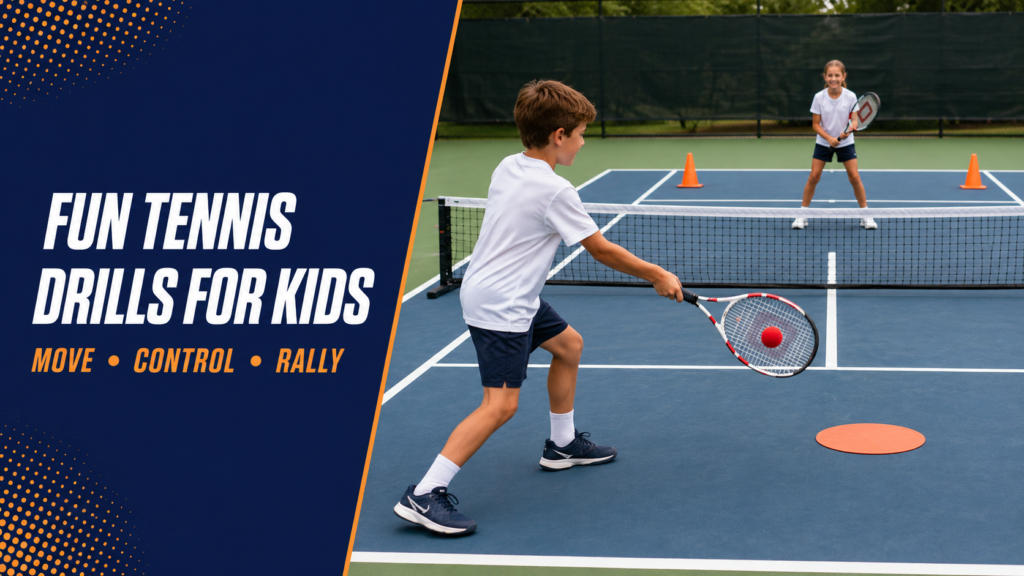 Fun Tennis Drills For Kids