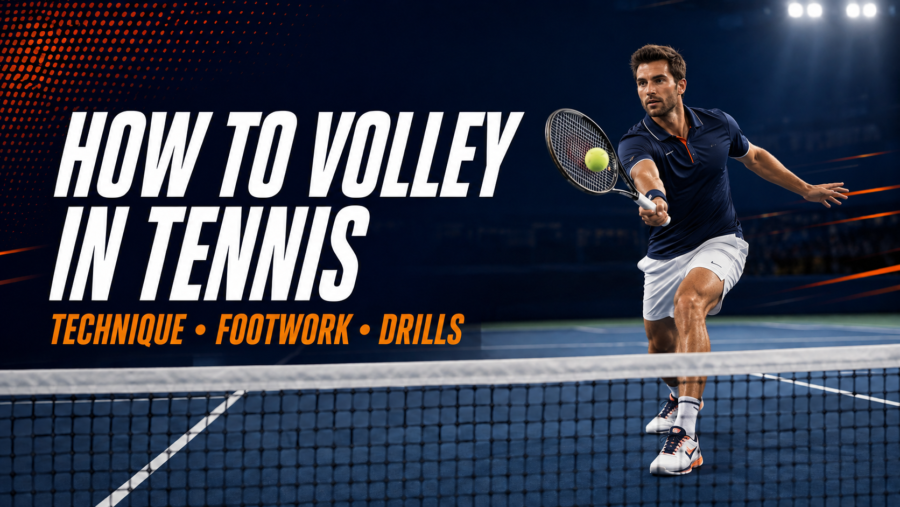 How To Volley in Tennis Technique, Footwork and Drills