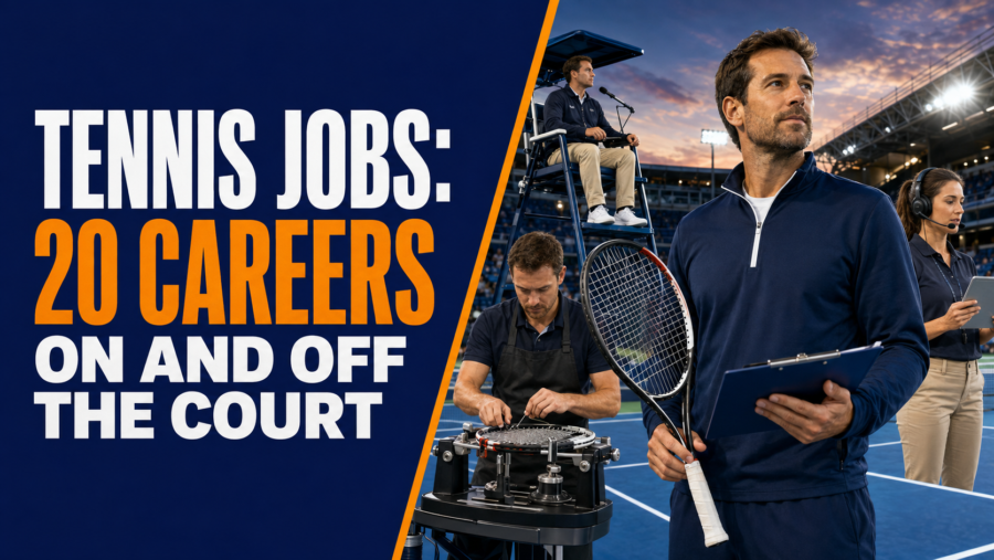 Tennis Jobs 20 Careers On and Off the Court