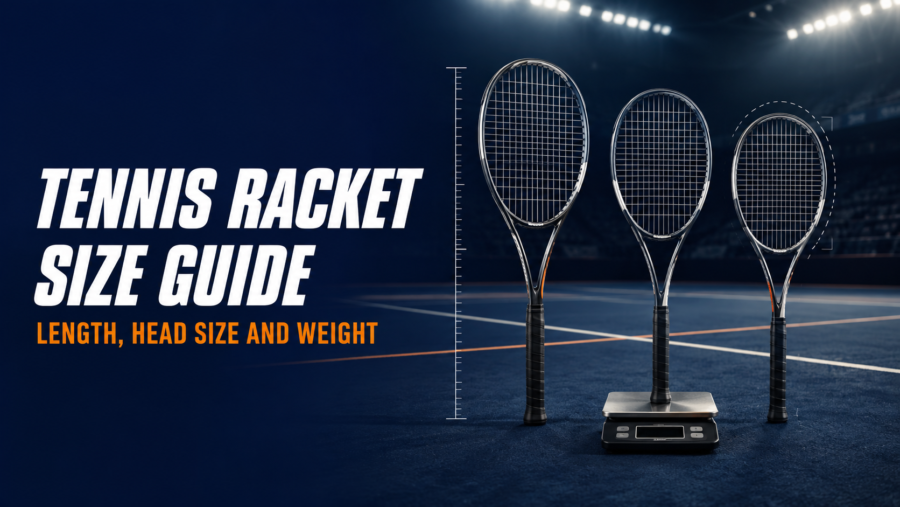 Tennis Racket Size Guide Length, Head Size and Weight