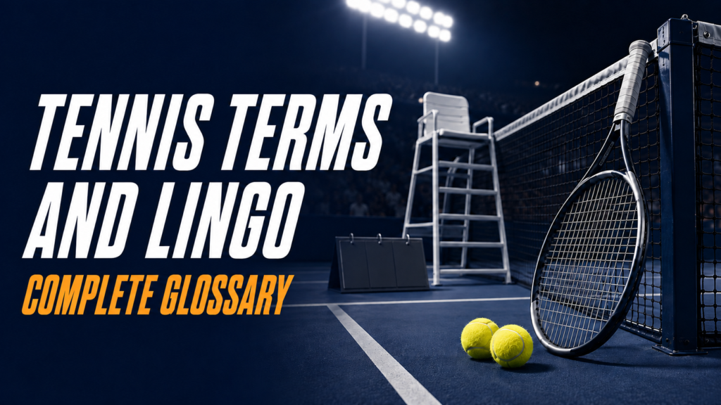 Tennis Terms and Lingo, Complete Glossary