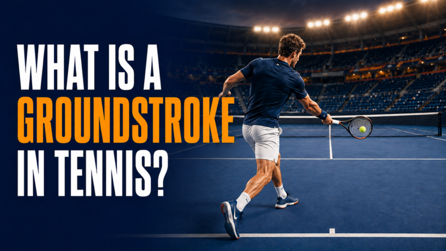 What is a Groundstroke in Tennis