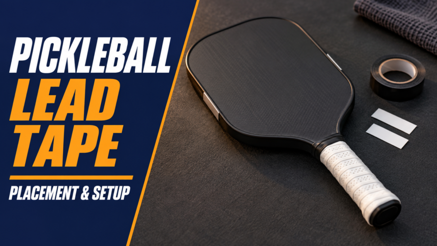 How To Add Lead Tape To a Pickleball Paddle