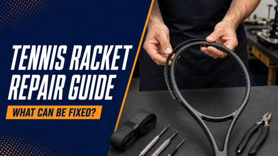 Tennis Racket Repair Guide What Can be Fixed