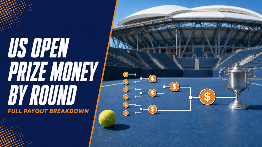 US Open Prize Money by Round Breakdown