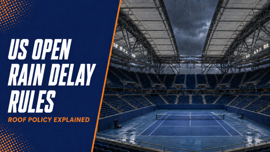 US Open Rain Delay and Roof Policy