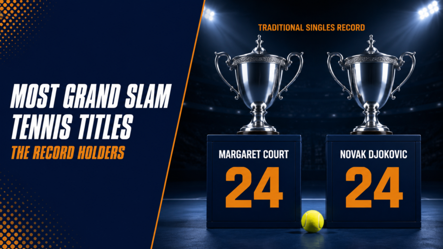 Who Has Won the Most Grand Slam Tennis Titles