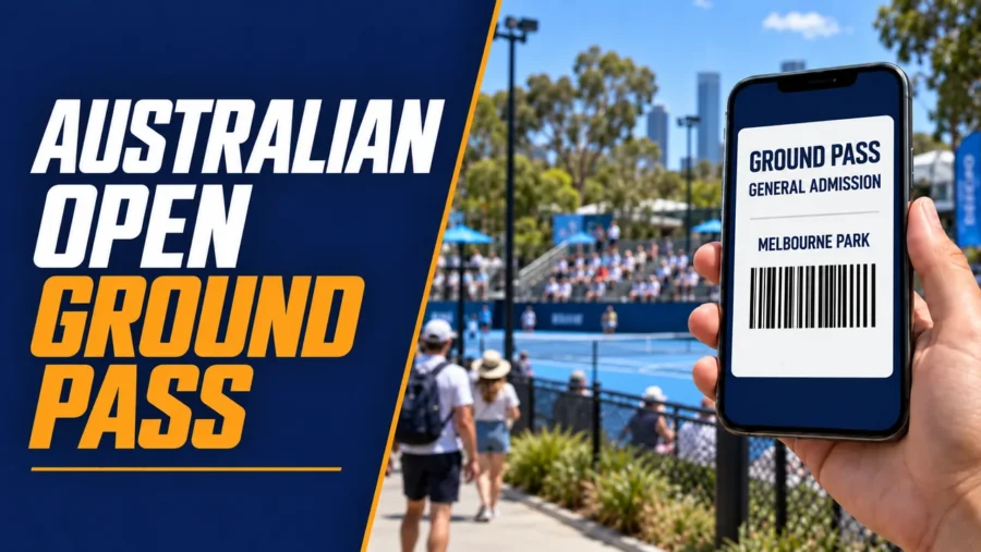 Australian Open Ground Pass: Access, Prices and Best Days