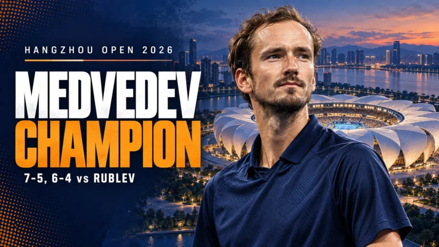 Daniil Medvedev Wins Hangzhou Open 2026