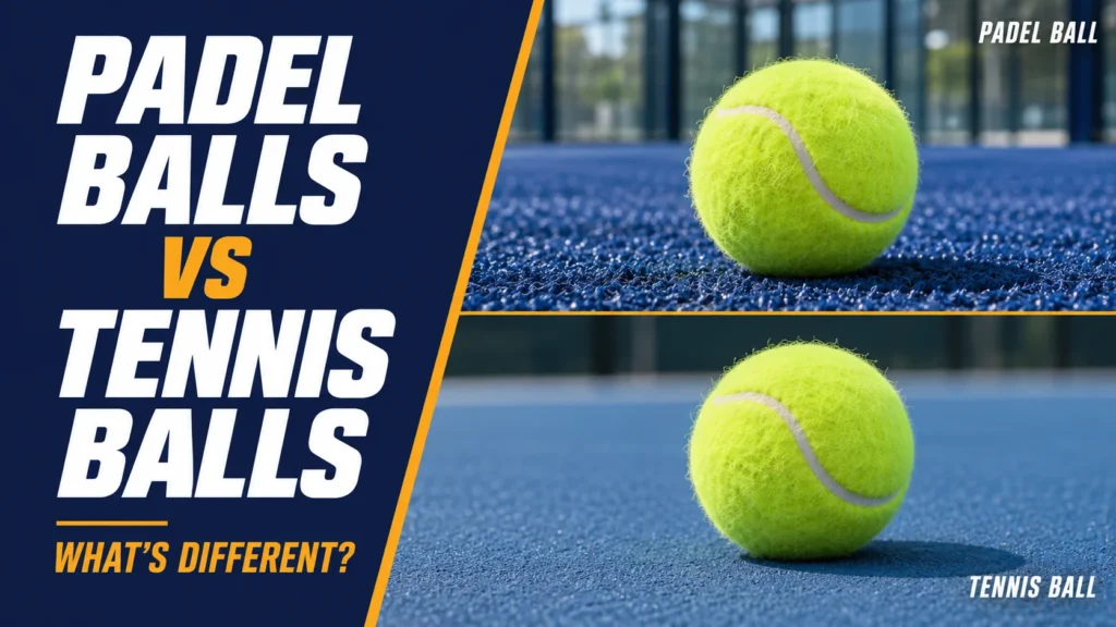 Padel Balls vs Tennis Balls: Key Differences Explained
