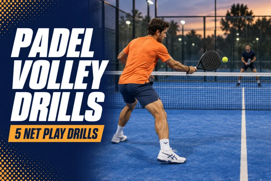 5 Padel Volley Drills for Better Net Play