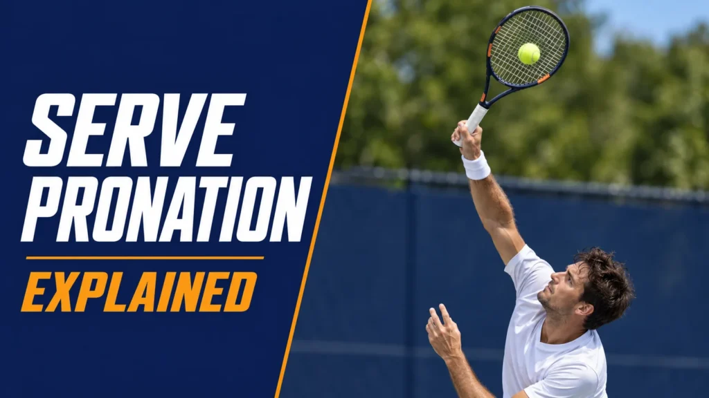 Tennis Serve Pronation Explained