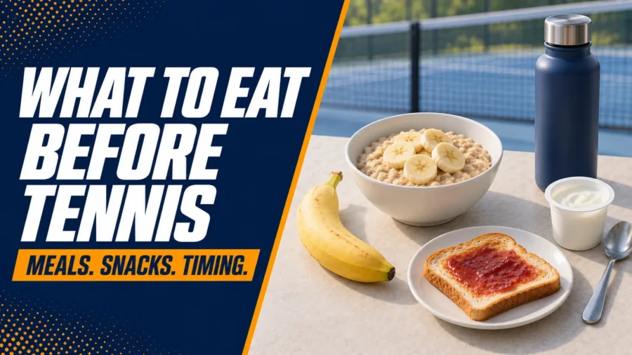 What To Eat Before a Tennis Match
